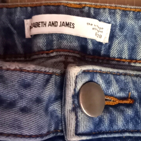 Elizabeth & James Vintage Straight Leg Jeans 👖-#1797 - Picture 4 of 12